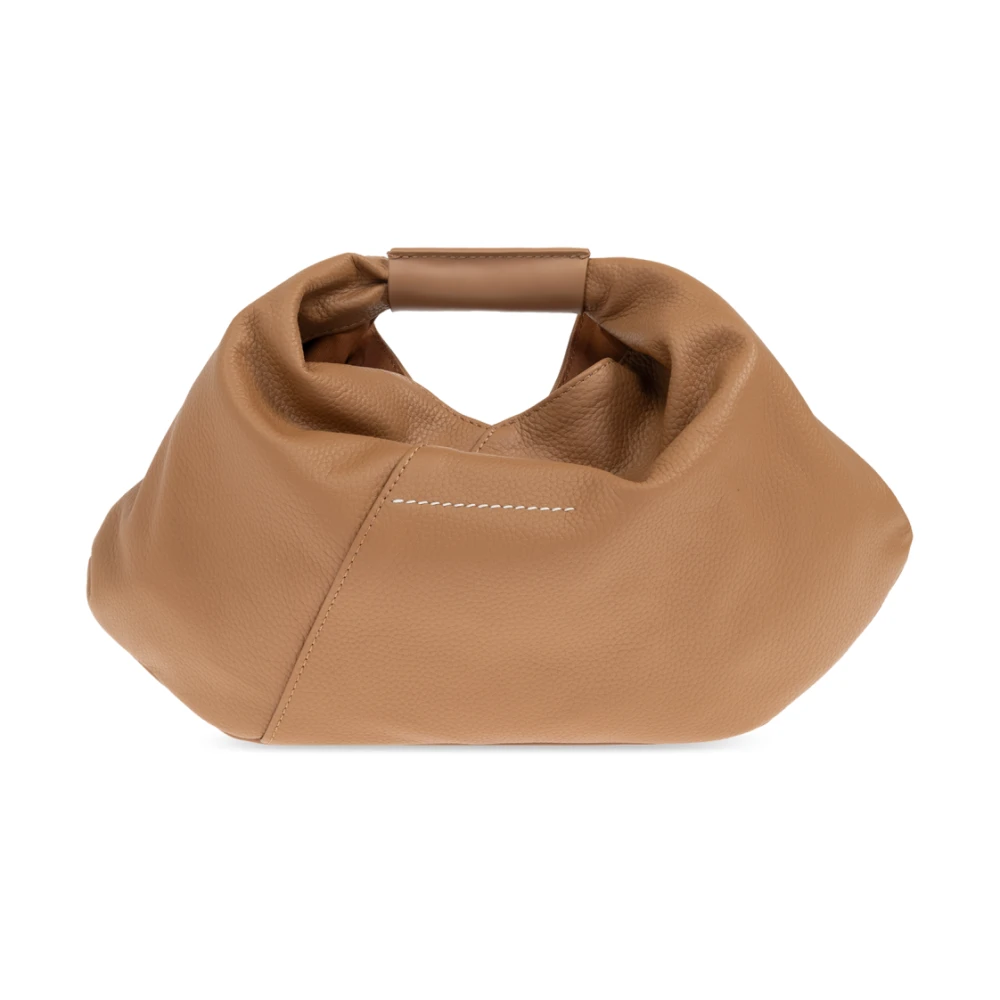 MM6 Maison Margiela Leren Handtas Brown Dames