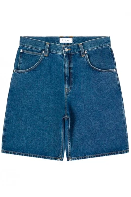 Lös Passform Denim Shorts