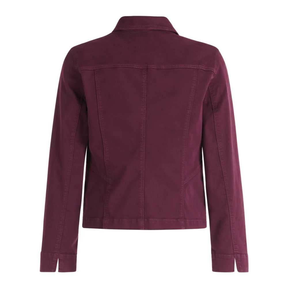 Betty Barclay Blazerjas met lange mouwen Cool en Casual Purple Dames