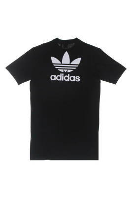Svart Tee Klänning med Logotyptryck