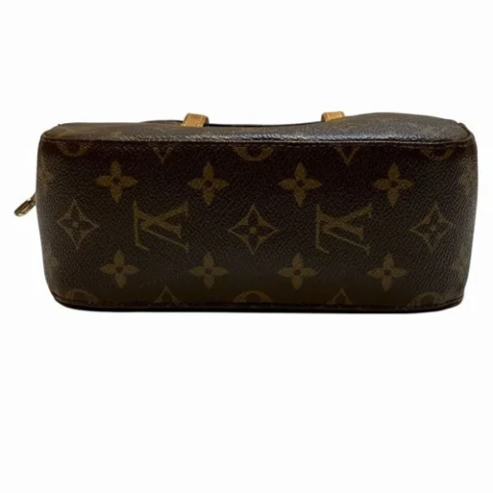 Louis Vuitton Vintage Pre-owned Fabric handbags Brown Dames