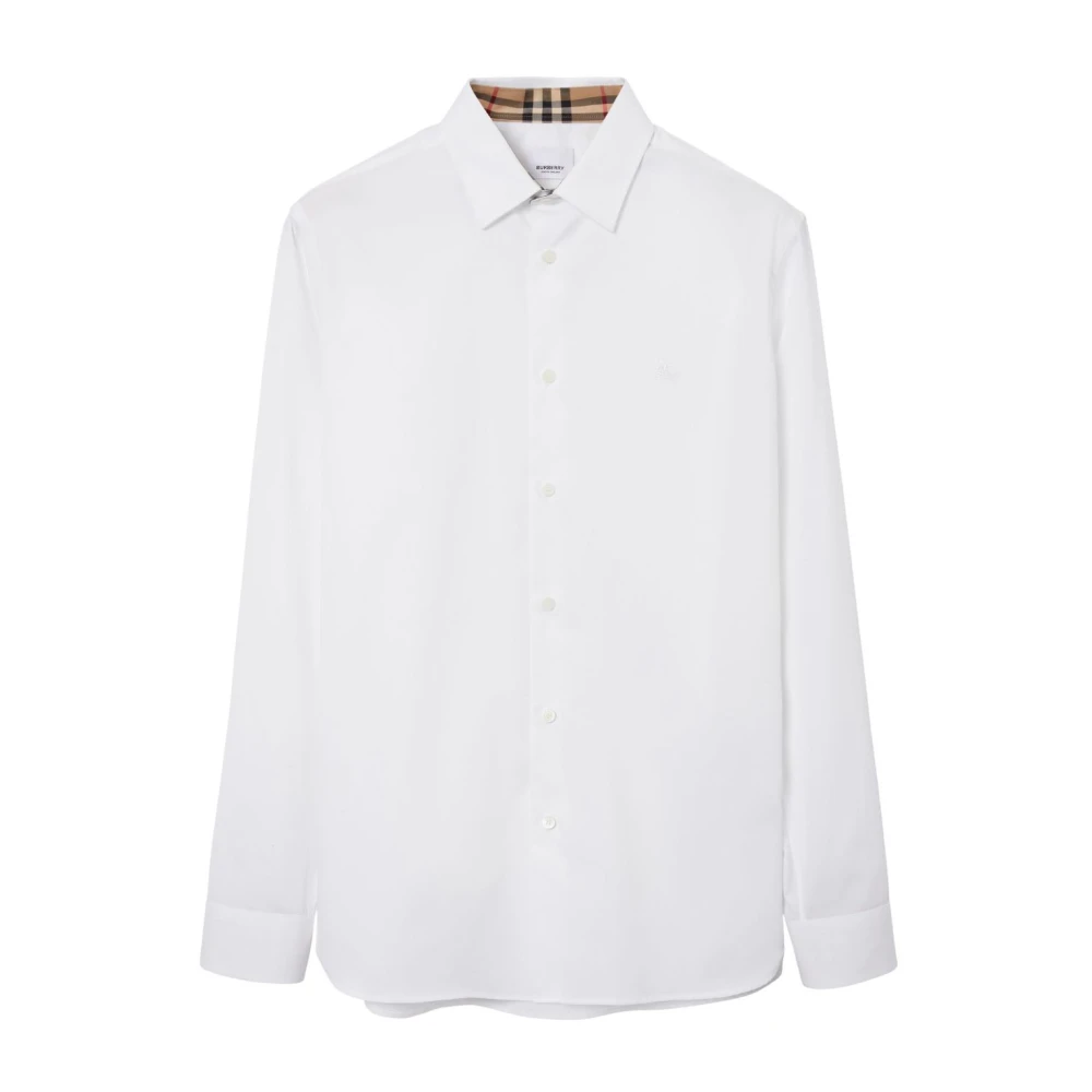 Burberry Witte Stijlvolle Overhemden White Heren