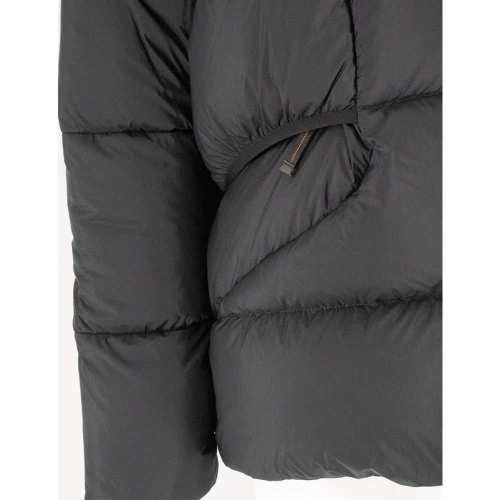 Parajumpers Kort Donsjack met Capuchon Black Heren