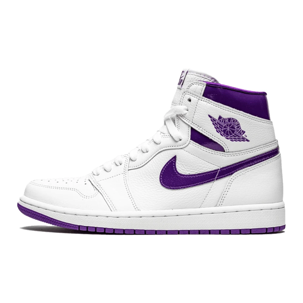 Jordan Retro High Court Purple Sneakers Purple, Herr