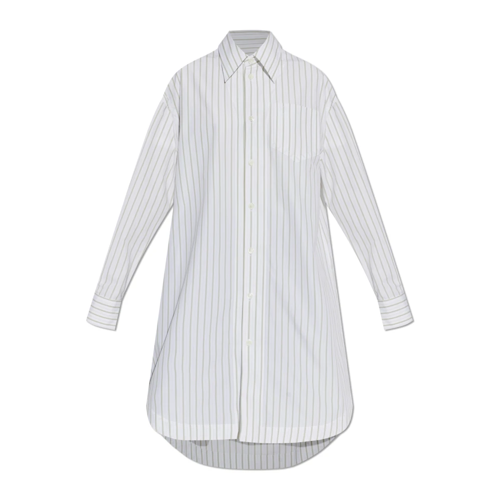 Ami Paris Donna Bianco Abiti, 2XS, New,