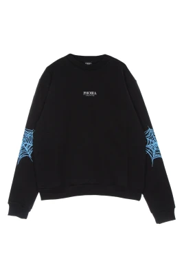 Cobweb Print Crewneck