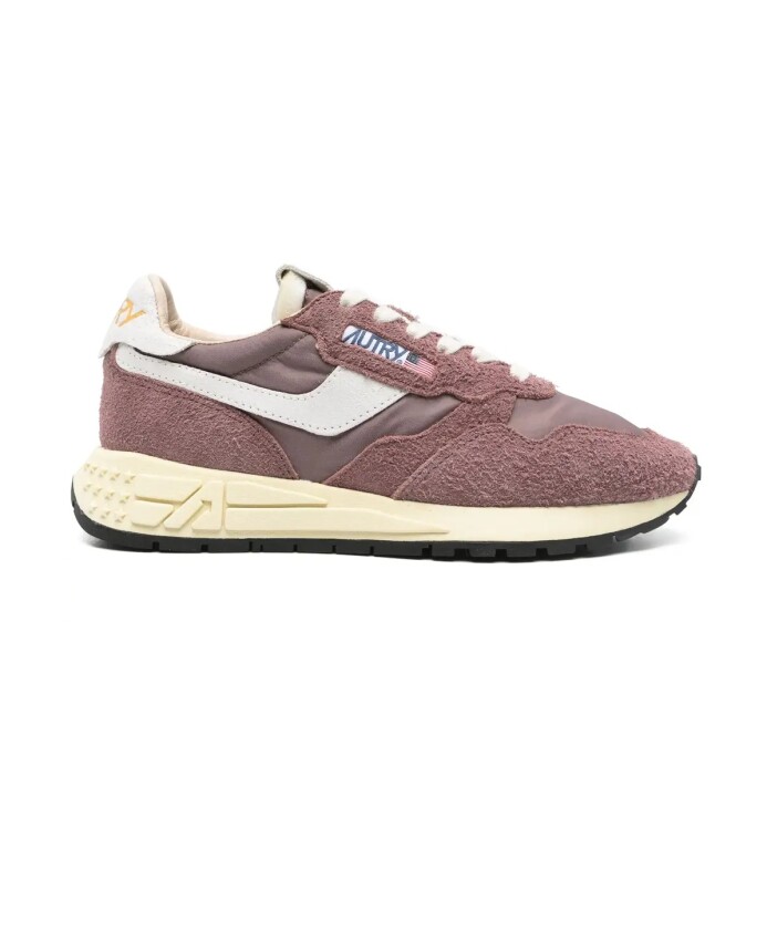 brown-nylon-leather-sneakers