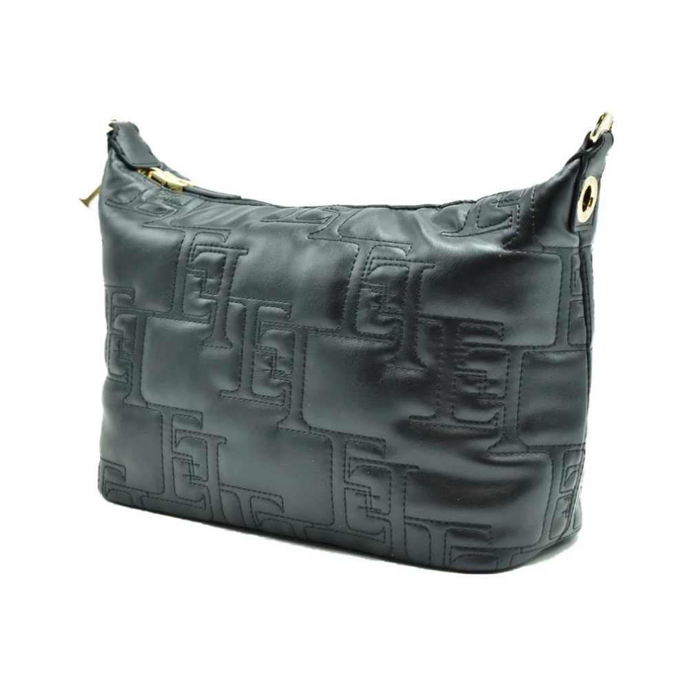 Elisabetta Franchi Zwarte Schoudertas voor Vrouwen Black Dames