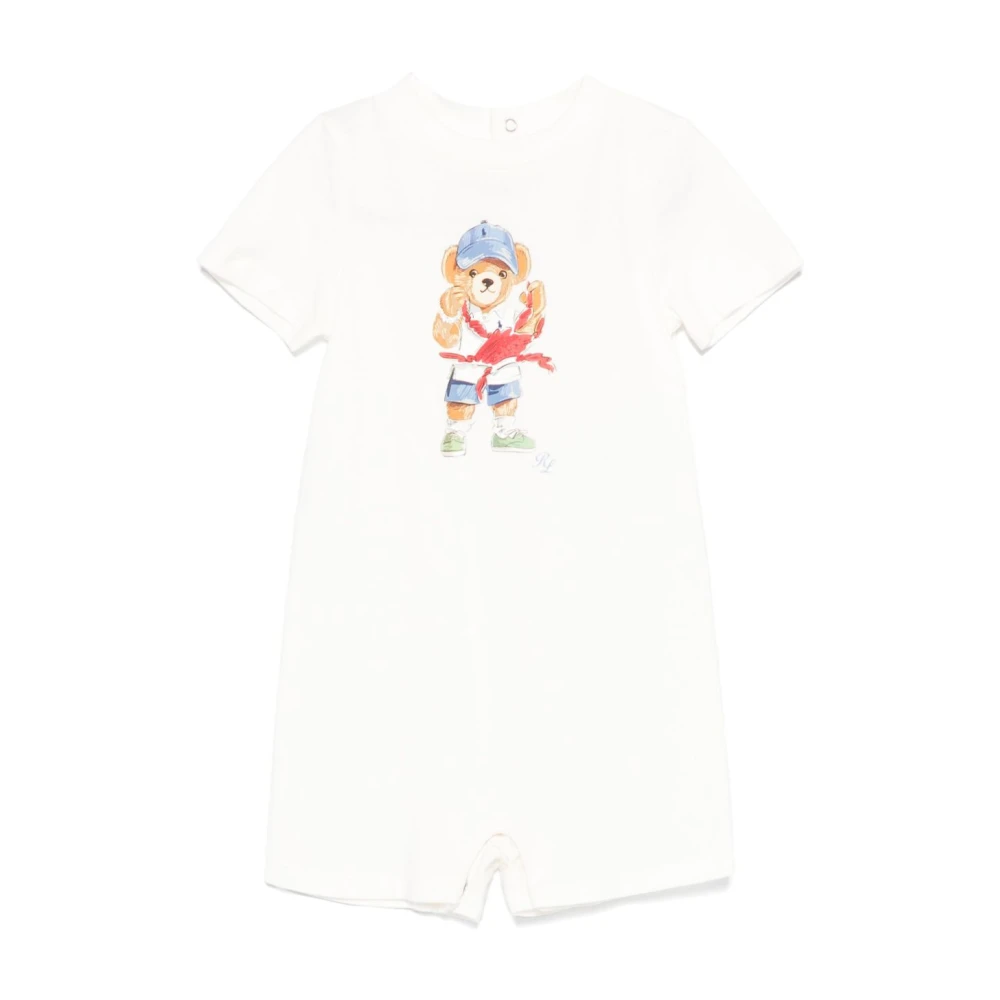 Polo Ralph Lauren Boys White Jumpsuit - Jumpsuits - 3 M - Kids