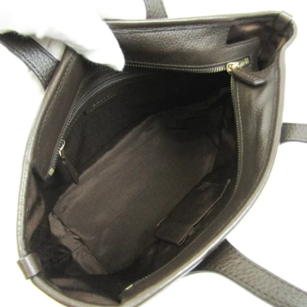 Bally Pre-owned Leather handbags Brown Dames