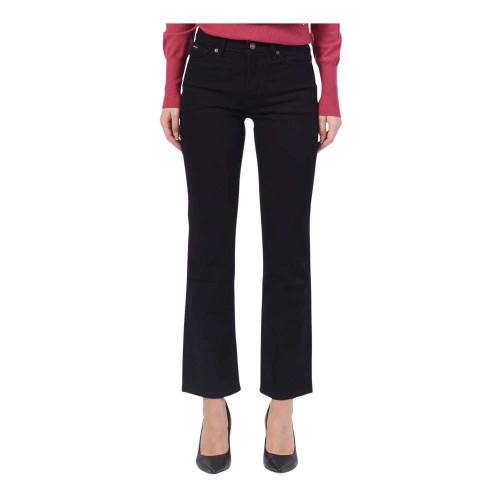 Guess Zwarte Straight Leg Jeans Black Dames