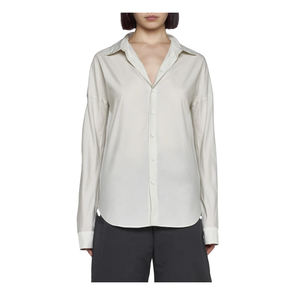 Lemaire Stijlvolle Overhemden Gray Dames