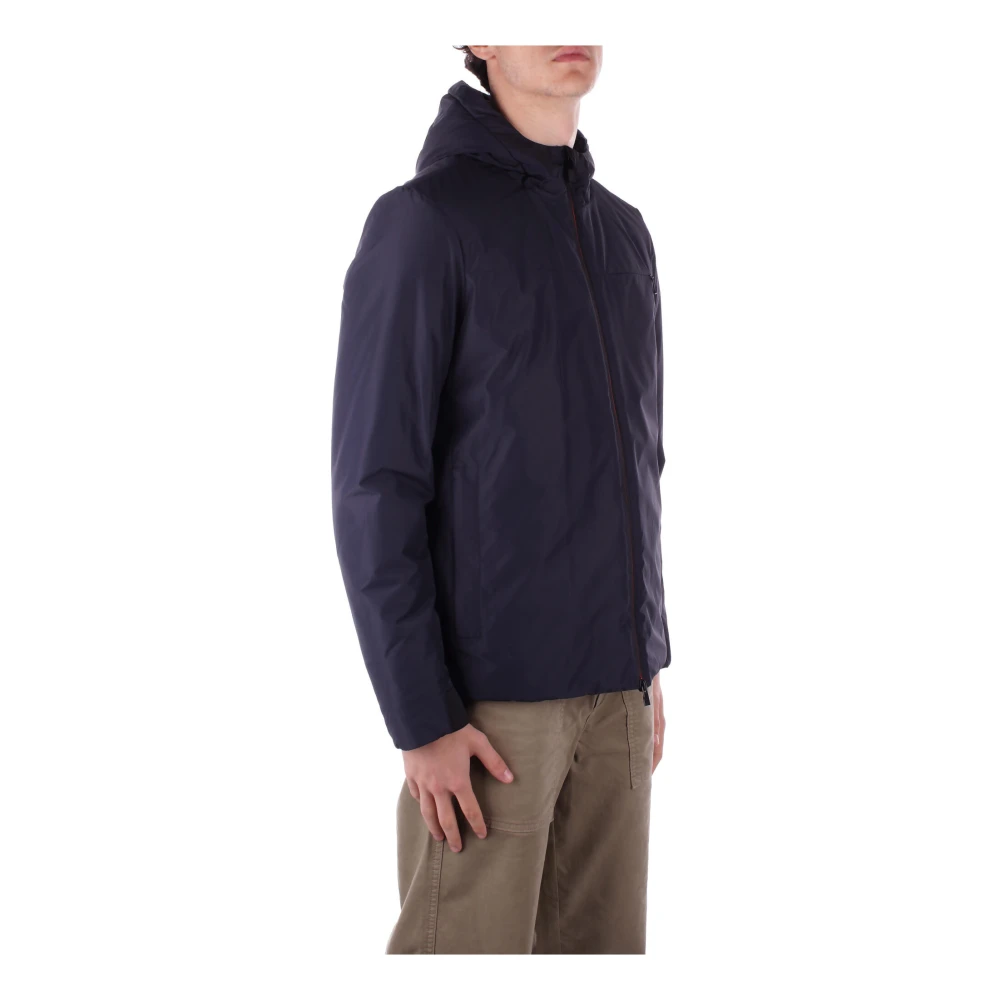 Suns Hoodie met ritssluiting zakken Blue Heren