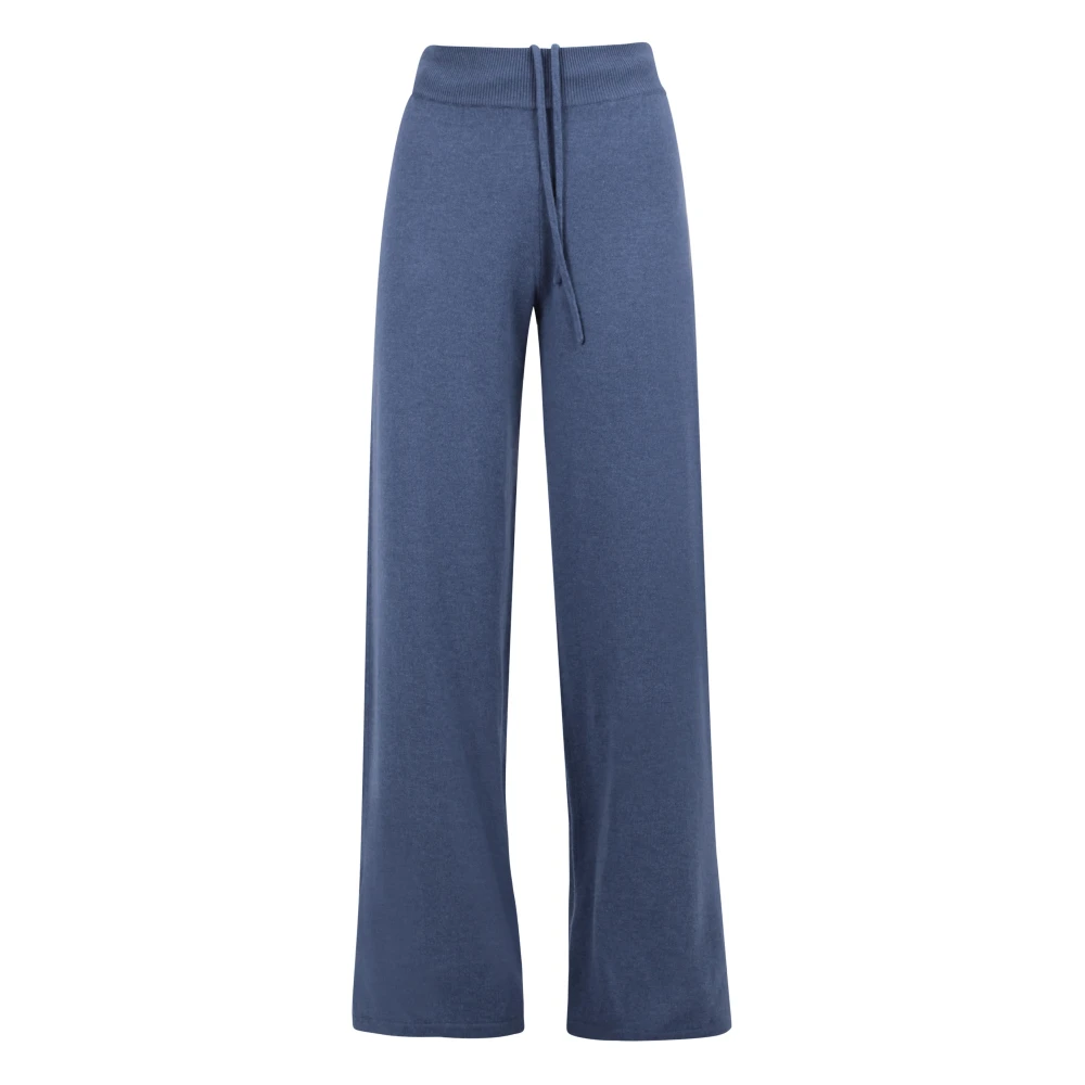 Lisa Yang Marlo Cashmere Broek Blue Dames