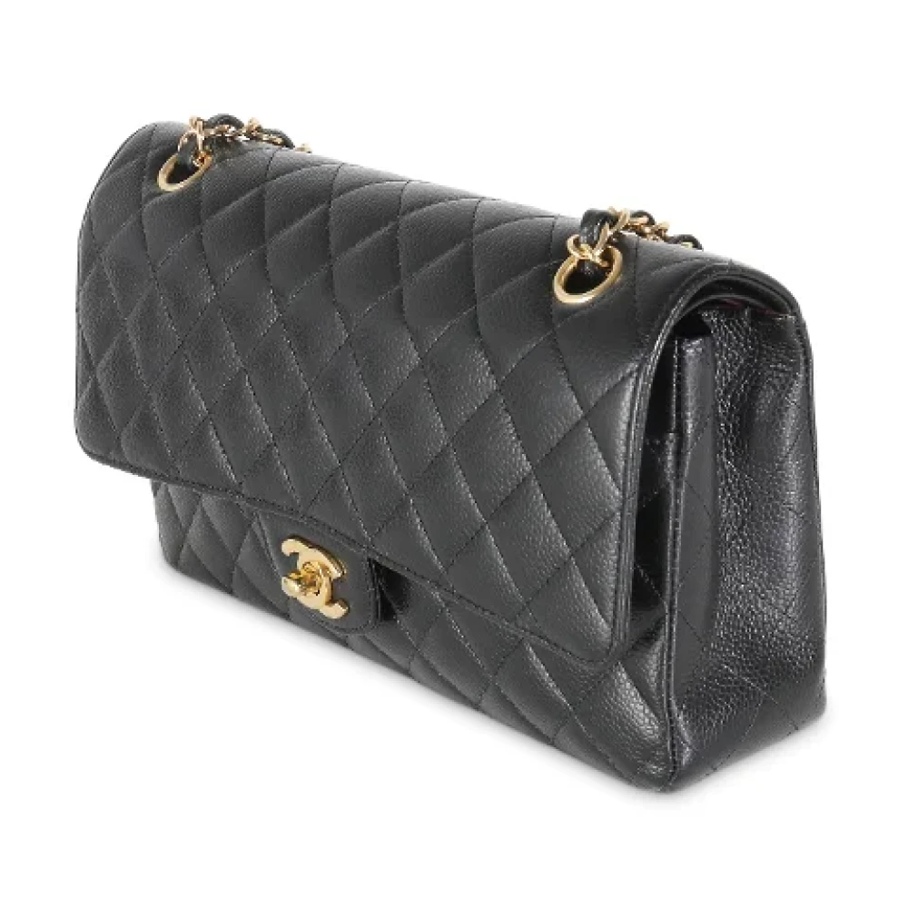 Chanel Vintage Pre-owned Leather chanel-bags Black Dames