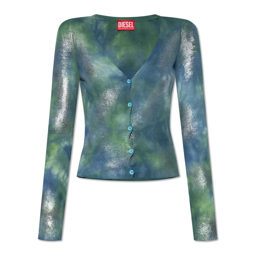 Diesel Cardigan M-Isotta Green Dames