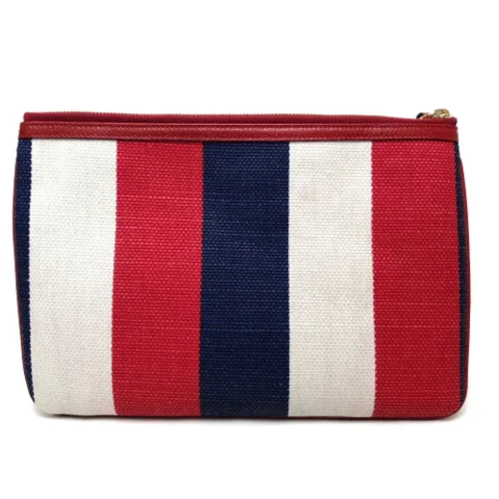 Gucci Vintage Pre-owned Cotton gucci-bags Blue Dames
