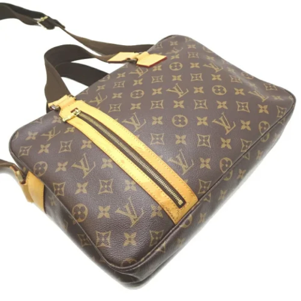 Louis Vuitton Vintage Pre-owned Canvas briefcases Brown Dames