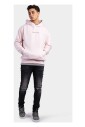 sweat-a-capuche-rose-avec-logo