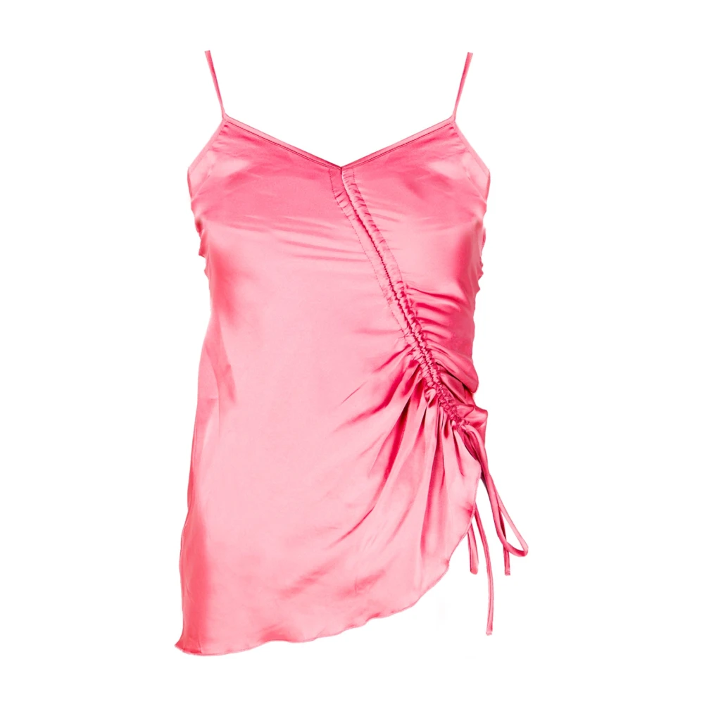Liu Jo Donna Rosa Elegante Abito Scollo A V