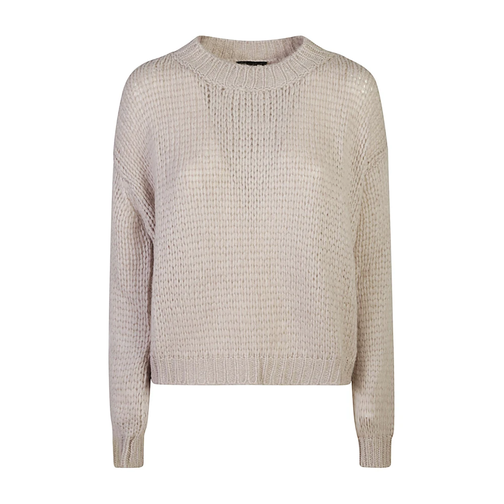 Roberto Collina Trendy Sweater Selection Beige Dames