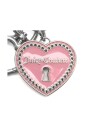 sleutelhanger-2-zink-ijzerlegering-glanzend-nikkel-sappig-roze
