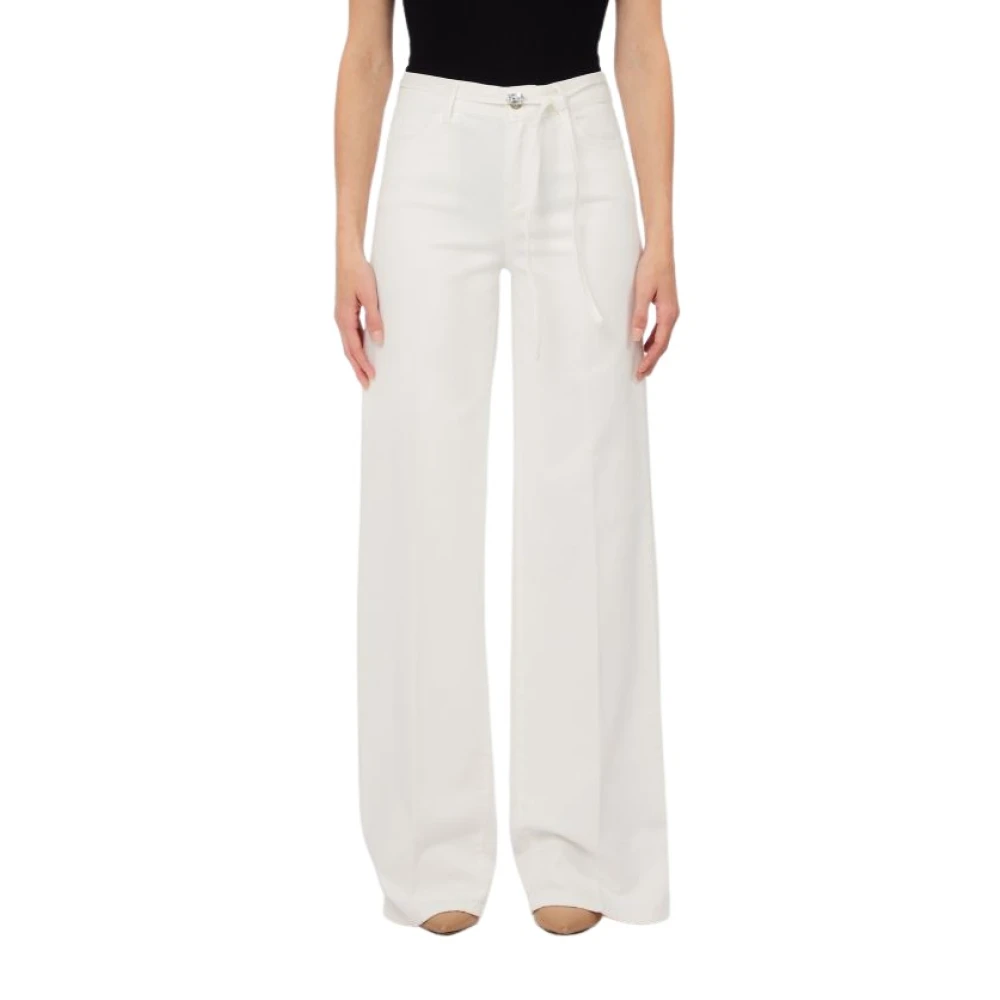Liu Jo Mujer Blanco Pantalones, Talla: W24