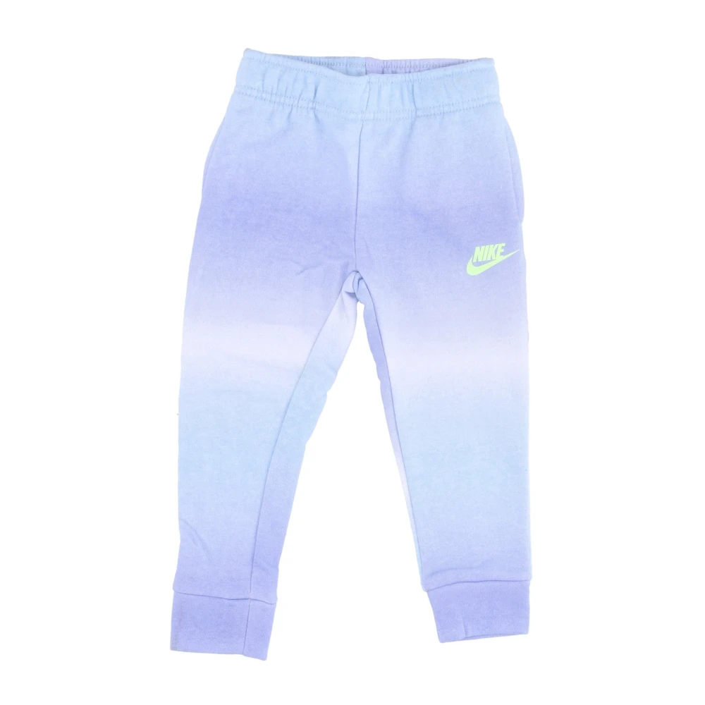 Nike Flickor Tryckt Club Jogger Tracksuit Byxor Blue, Flicka