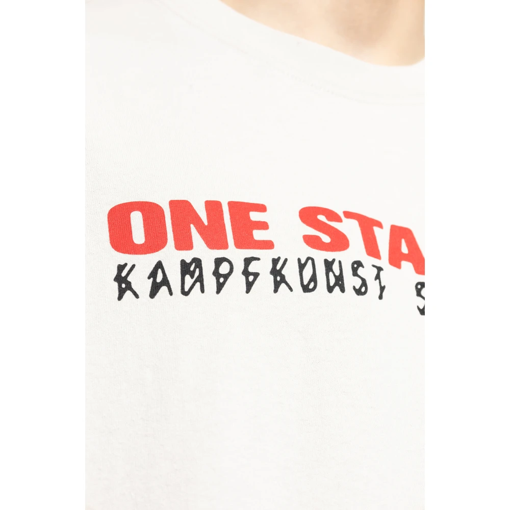 44 Label Group T-shirt met ronde hals Gray Heren