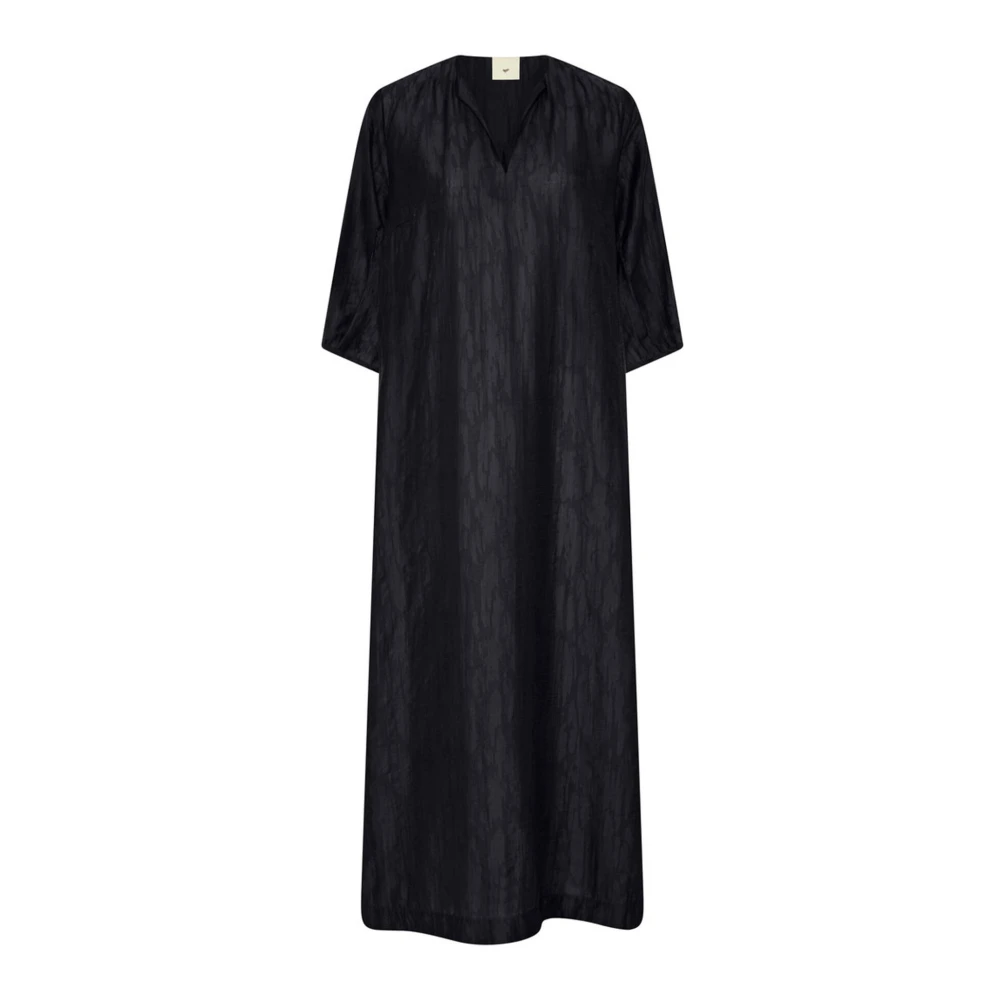 Heartmade Elegante Vipa Jurk met Fijne Details Black Dames