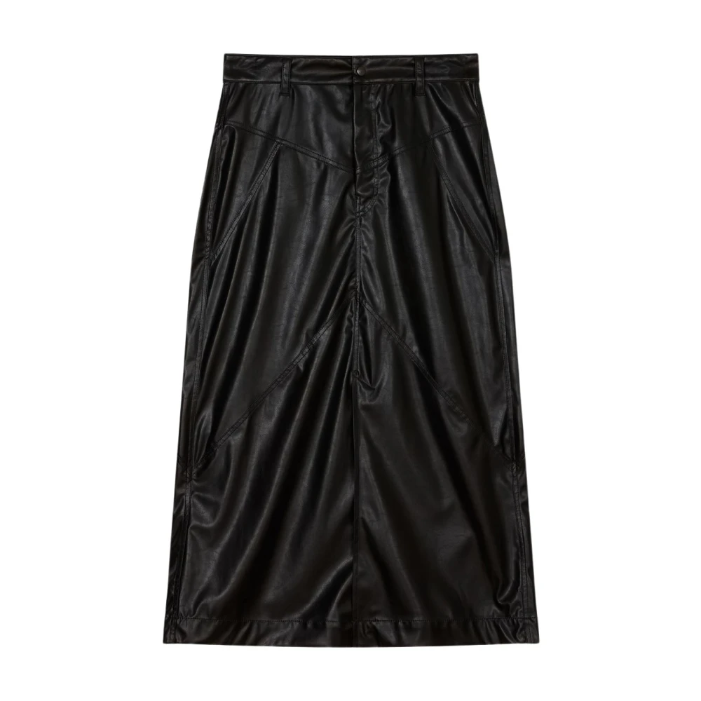 Marant Étoile Women's Black Breanne Midi Skirt
