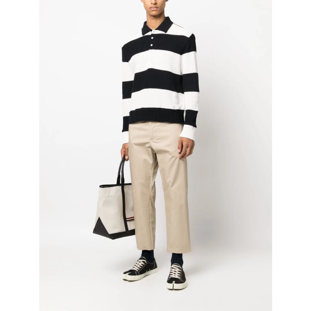 Thom Browne Round-neck Knitwear Multicolor Heren