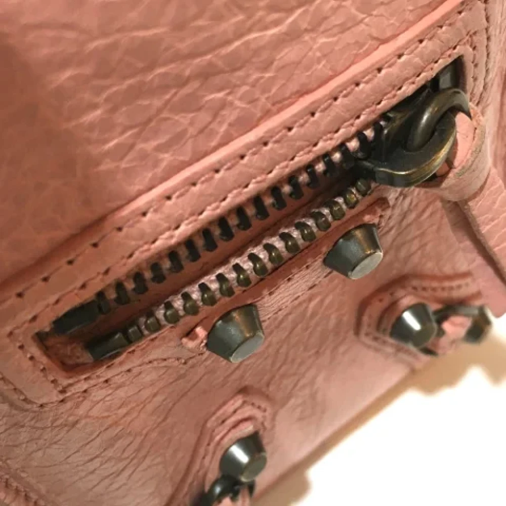 Balenciaga Vintage Pre-owned Leather home-office Pink Dames