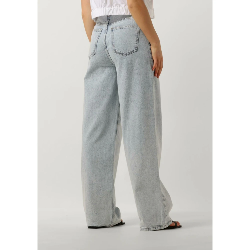 Gestuz Wide Jeans Kailygz Hw Blue Dames
