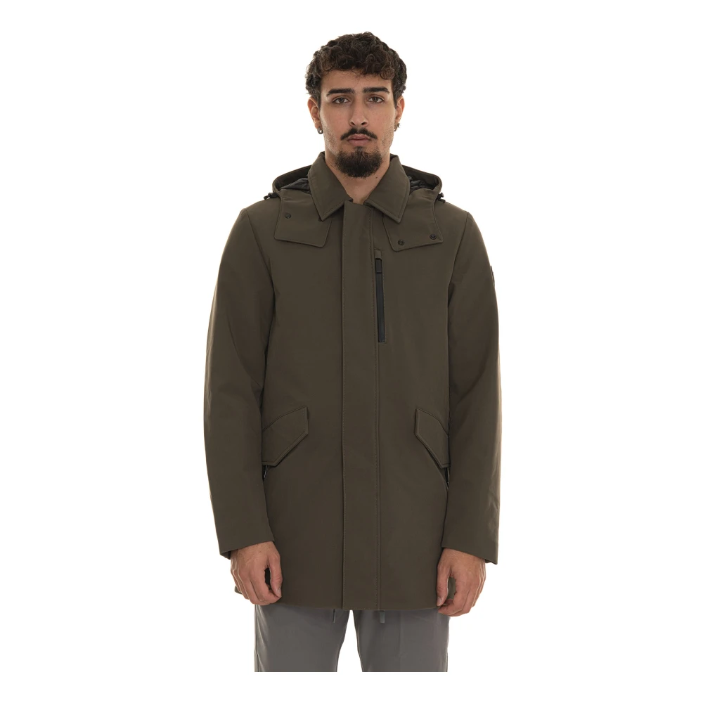 Woolrich Stijlvolle jassen voor elke gelegenheid Green Heren