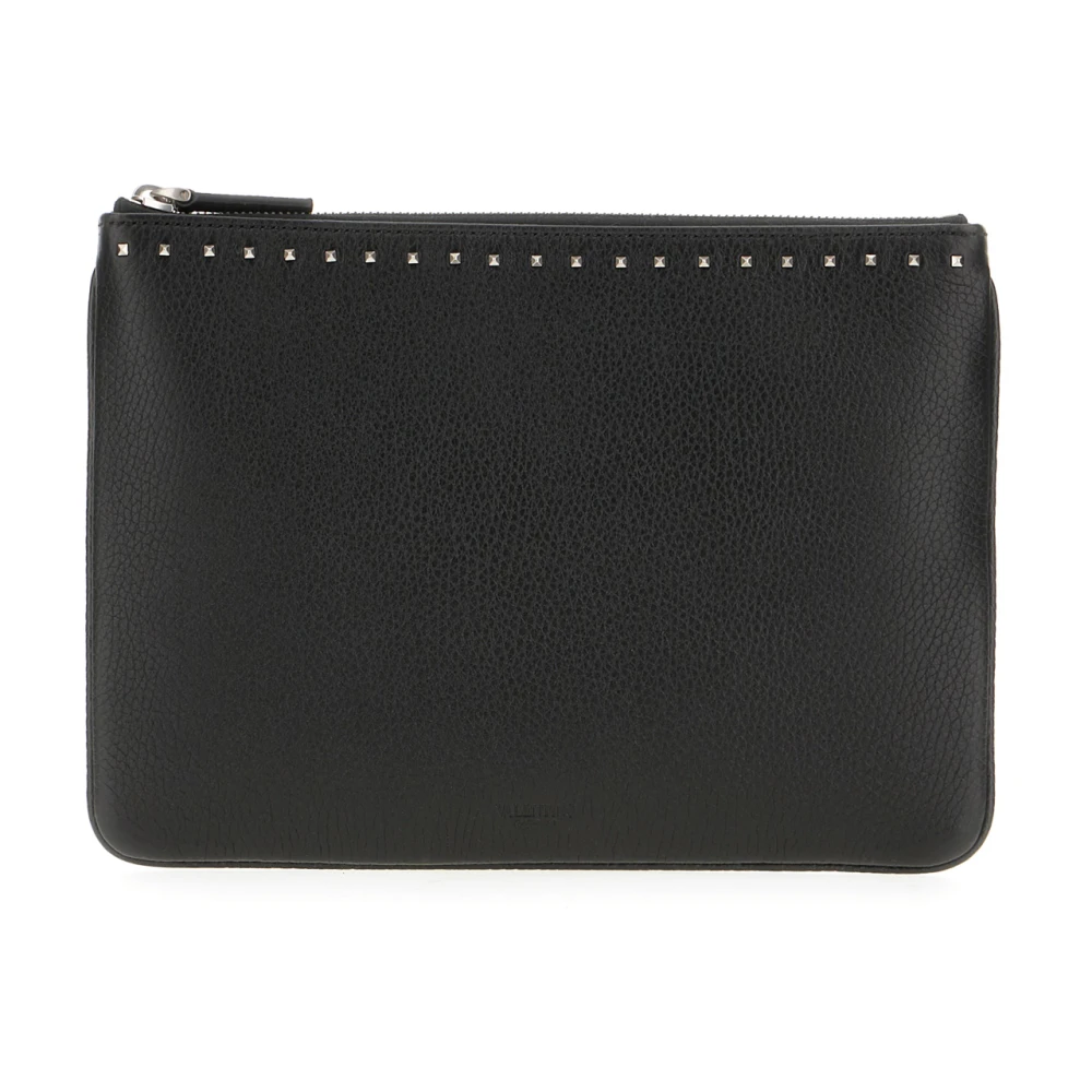 Valentino Garavani Stijlvolle Clutch Tas voor Vrouwen Black Heren