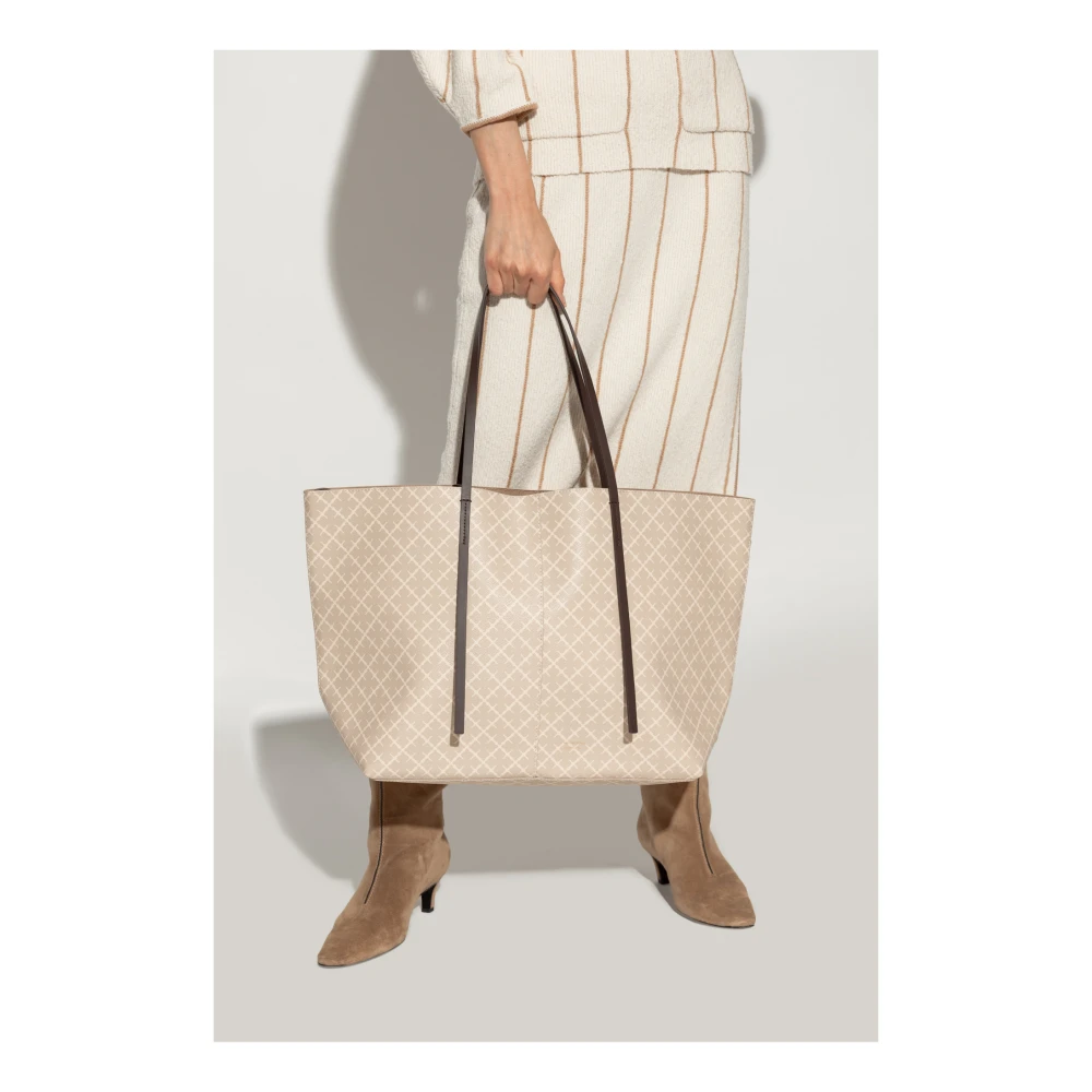 By Malene Birger `Abi` Shopper Tas By Herenne Birger Beige Dames