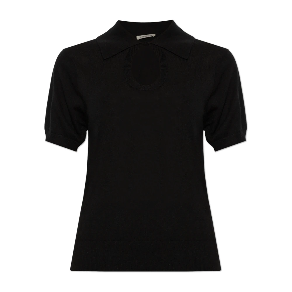 By Malene Birger Polo Talallia Black, Dam