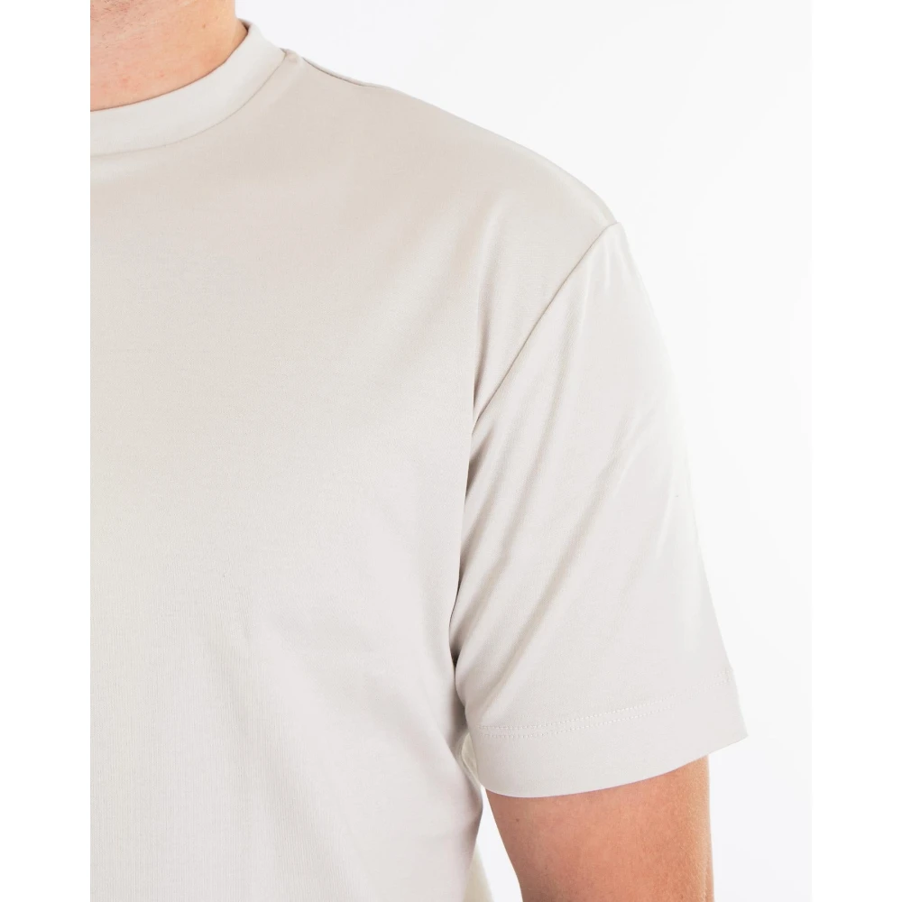 Valenza Interlock Supima T-Shirt Grijs Gray Heren