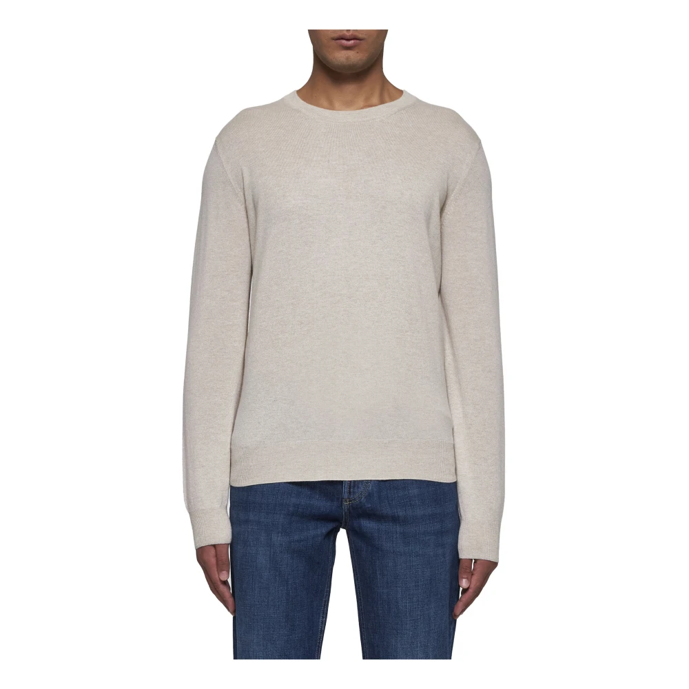 BRUNELLO CUCINELLI Luxe Gebreide Collectie Beige Heren
