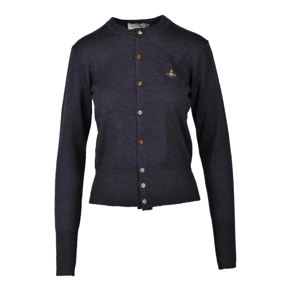 Vivienne Westwood Zuivere Wol Vest Black Dames