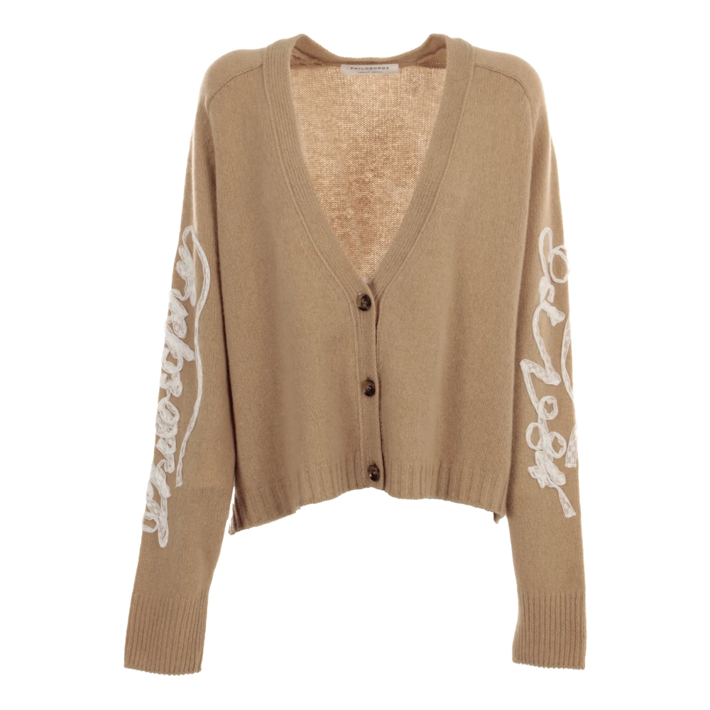Philosophy di Lorenzo Serafini Beige Sweater Maglia Beige Dames