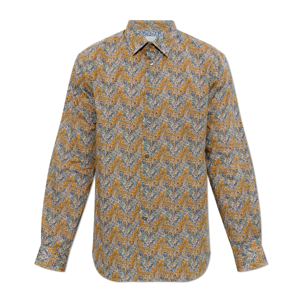 Paul Smith Uomo Multicolor Camicia Con Motivo Floreale