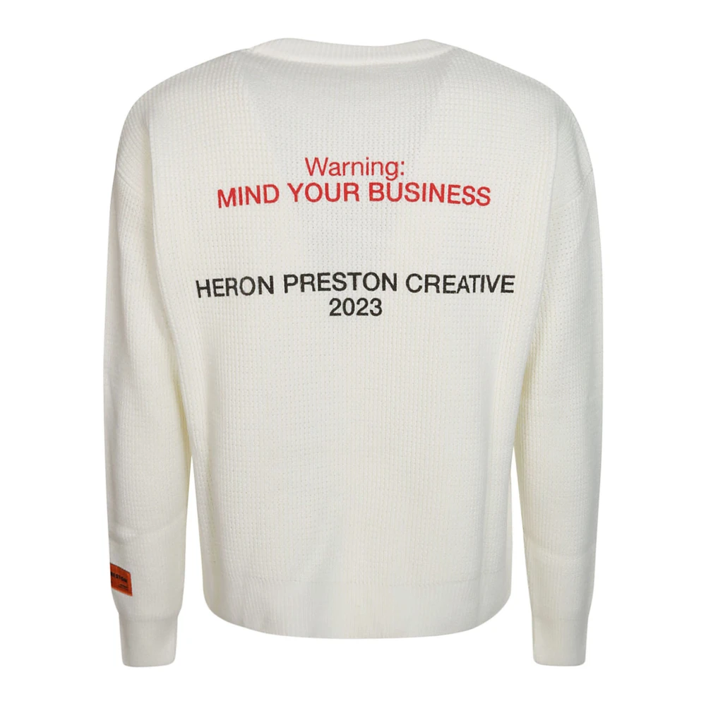 Heron Preston Beveiliging HPC Stijl T-shirt White Heren