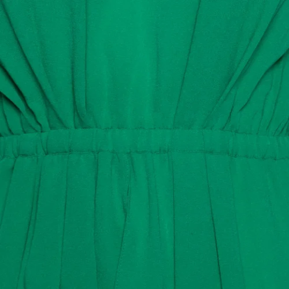 Balenciaga Vintage Pre-owned Silk tops Green Dames