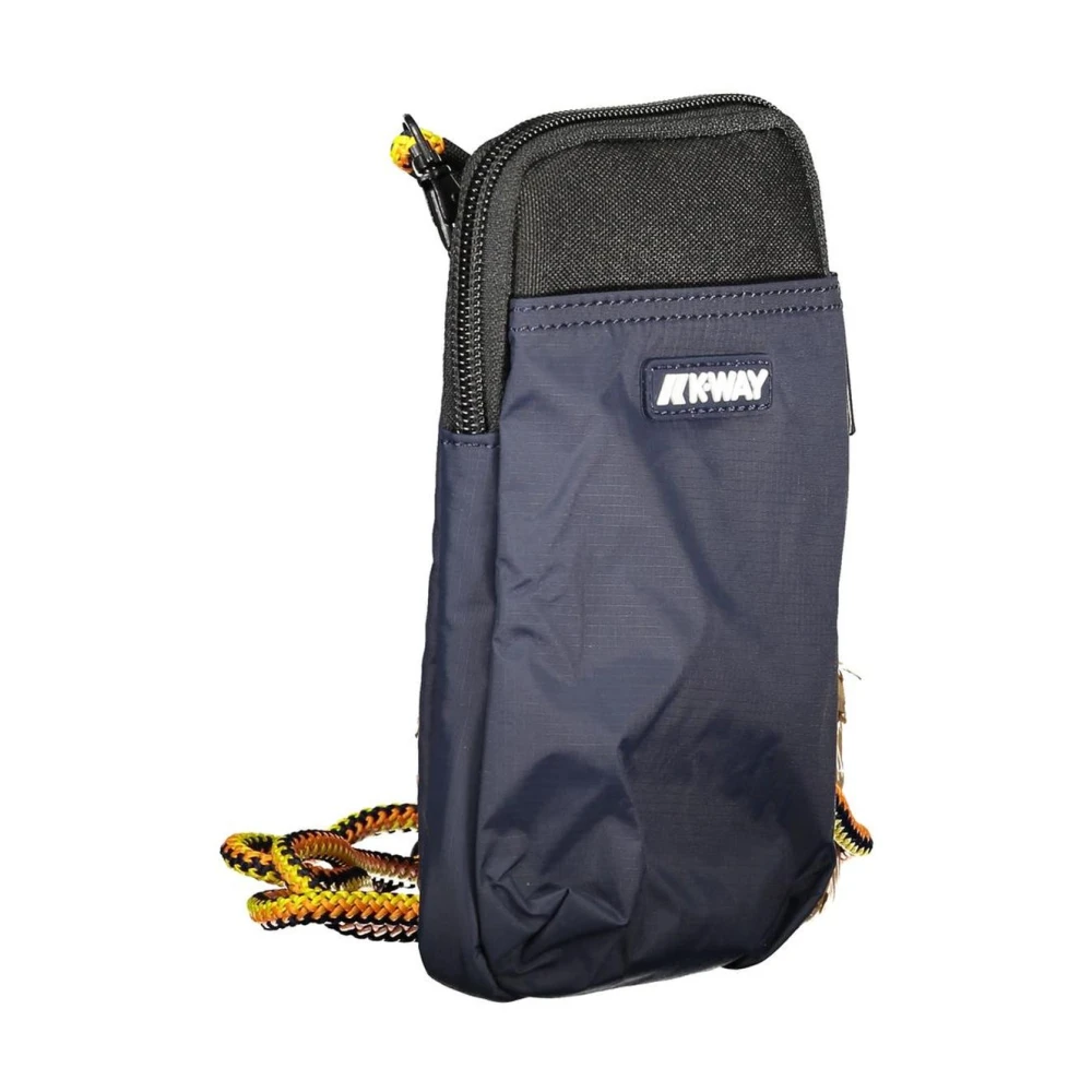 K-way Blauwe Crossbody Tas voor Mannen Blue Heren