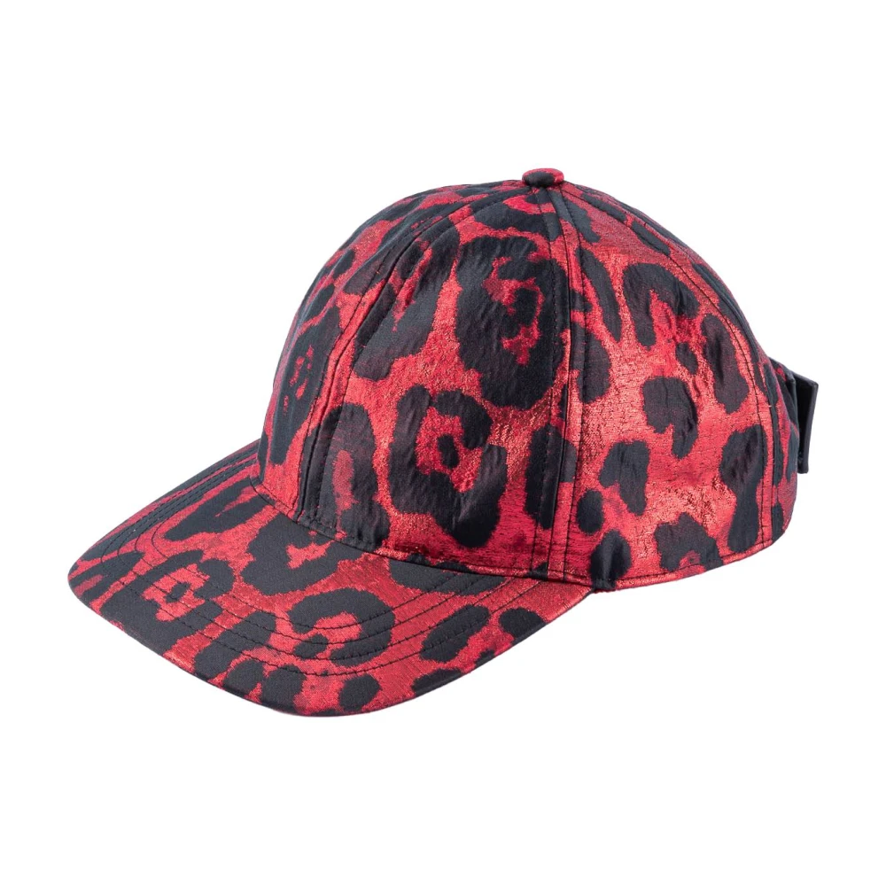 Dolce & Gabbana Dierenprint Baseballpet Red Heren