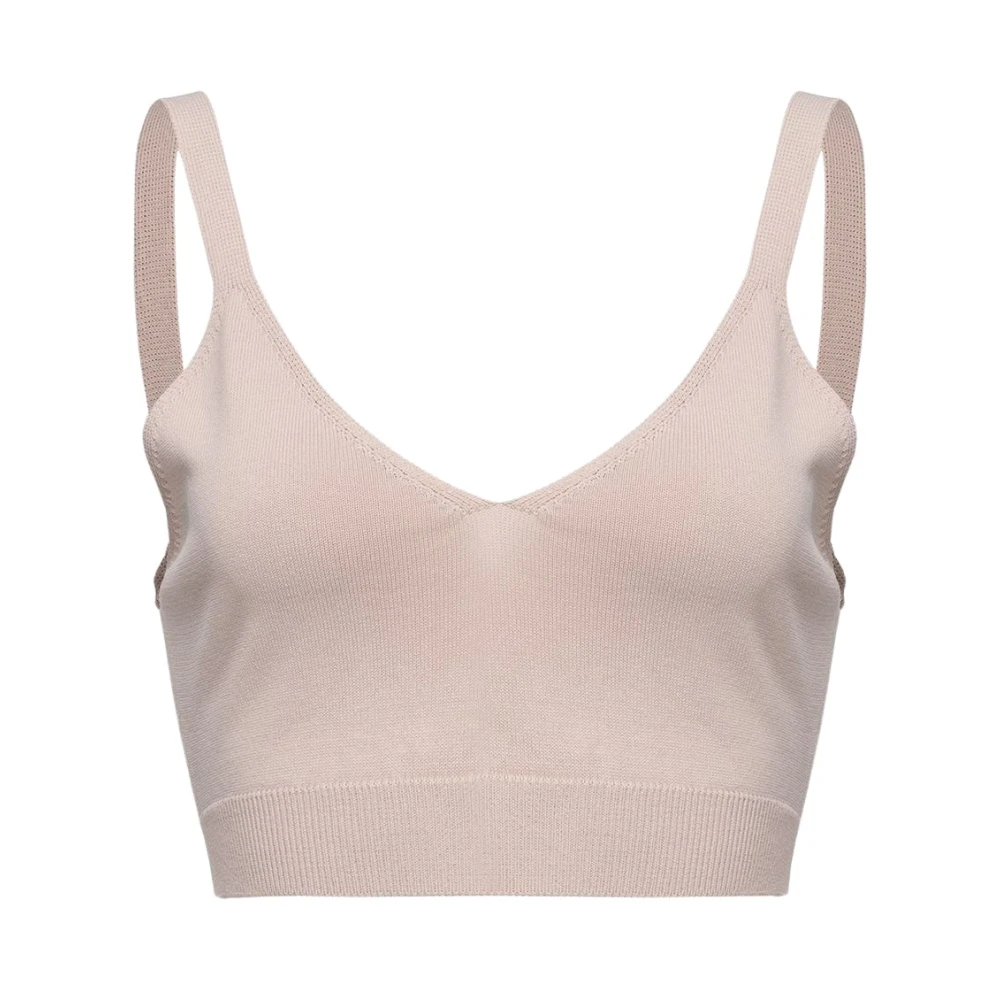 Pinko Women's Pink Technical Tank Top