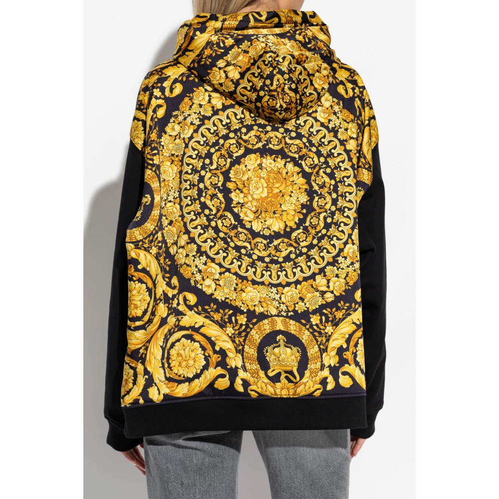 Versace Oversized sweatshirt Black Dames