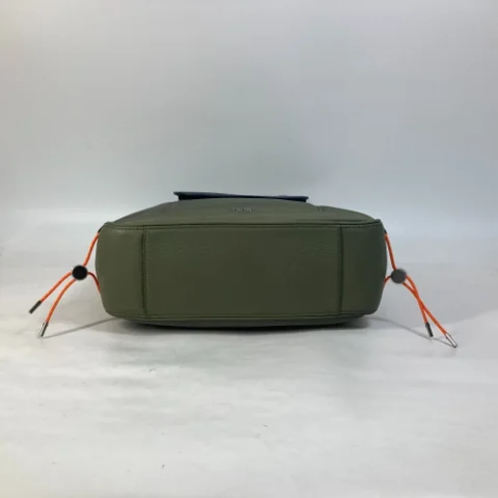Dior Vintage Pre-owned Fabric dior-bags Green Dames